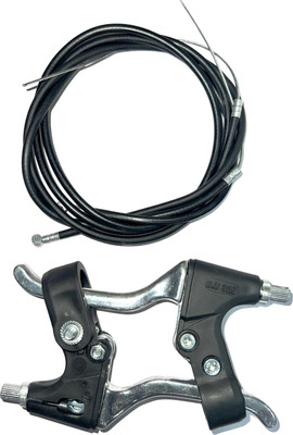 DUNIC Ranger cycle Levers With Pair Of Wires Bicycle Brake Disk(10 cm)