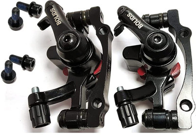 keycraze (2 PAIR )Bicycle Strongest F160/R140 Rear Mechanical CALLIPER for Cycle Bicycle Brake Disk