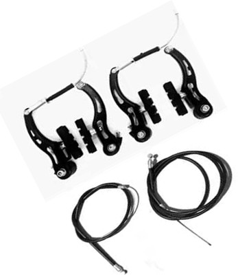 NNBS V BREAK SOFTNESS POWER BREAK SET WITH WIRE SET COMBO Bicycle Brake Disk(15 cm)