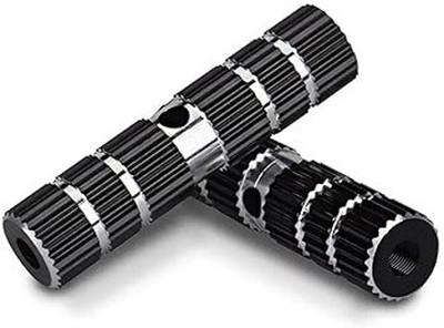 IndiaLot Bicycle Axle Foot Rest Pegs Anti-Slip Aluminum Alloy 00064 Bicycle Brake Disk