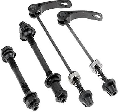 IndiaLot Cycle Hub Skewers Quick Release with Hollow Axle Set Bicycle Brake Disk