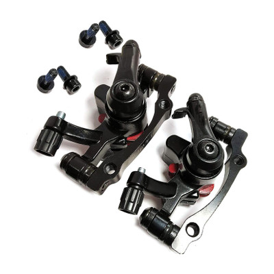 DSTECHBAR Cycle Disc Brake Caliper Mechanical Front Rear Disk F180/R160 , F160/R140 2pc Bicycle Brake Disk