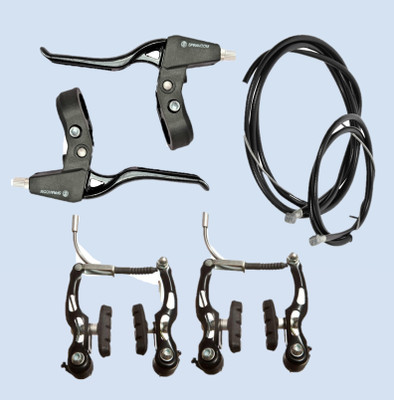 IndiaLot Bicycle V/Power Brake Set Caliper Wire Lever 00006606 Bicycle Brake Disk