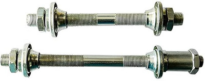 Chase Hub Axle Hollow Front & Back with Fittings for all cycle Bicycle Brake Disk