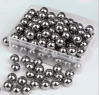 IndiaLot 100pc of 10mm Bearing Ball FOR ROBOTICS, BICYCLE PROJECTS Wheel Bearing Bicycle Brake Disk