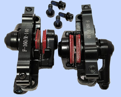 IndiaLot Bicycle Disc Brake Front/Rear Calipers Machine 140-160MM 2pcs 0007 Bicycle Brake Disk