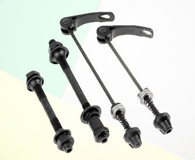 IndiaLot Bicycle Cycle Hub Skewers Quick Release with Hollow Axle Set 0007 Bicycle Brake Disk