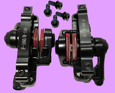IndiaLot Bicycle Disc Brake Front/Rear Calipers Machine 140-160MM 2pcs 0016 Bicycle Brake Disk