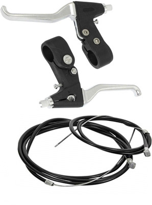 IndiaLot Bicycle Brake Lever Alloy Clutch and Cycle Break Wires Inner/Outer Set Bicycle Brake Disk(10 mm)