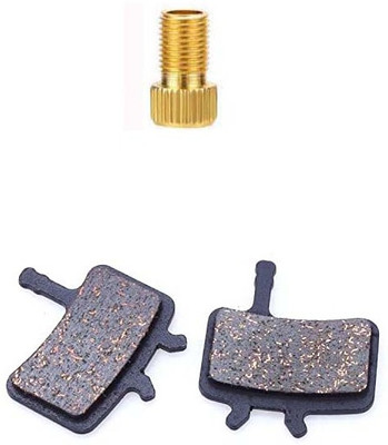 2fortheroad 50067(+A) Bicycle Cycle Brake Pad Disc Road MTB 1Pair + 1pc Adaptor, Bicycle Brake Disk