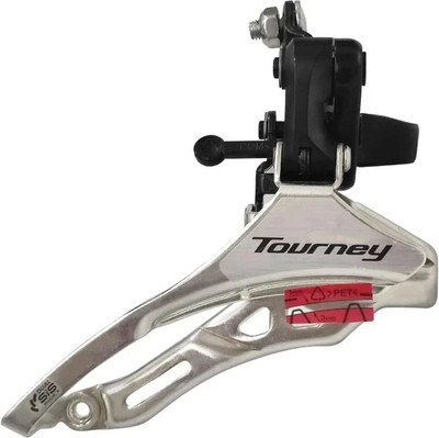 CYCLOWN TOURNEY BICYCLE FRONT DERAILLEUR WITH 116 LINK GEAR CYCLE CHAIN Bicycle Brake Disk