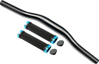 NSV Bicycle Handlebar Metal Rod light Weight Bicycle Handlebar Metal Ring Grip Bicycle Handle Grip(640 mm)