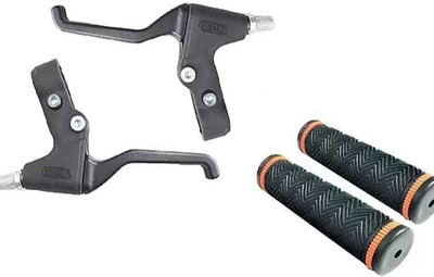 PICA BICYCLE CLUTCH LEVER + HANDLE GRIP COMBO PACK Bicycle Handle Grip(12 mm)