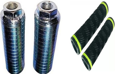 PICA HANDLE GRIP WITH FOOT REST Bicycle Handle Grip(6 mm)