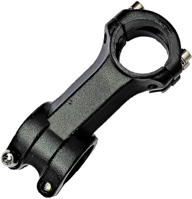 NSV Bicycle Handle Stem Universal Short Handlebar Stem (Aluminum Alloy Black) Bicycle Handle Grip(120 mm)