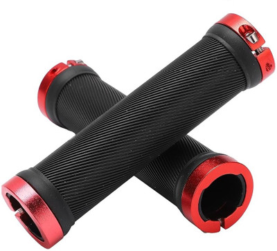 Akp RED-L&K-GRIP Bicycle Handle Grip(13 mm)