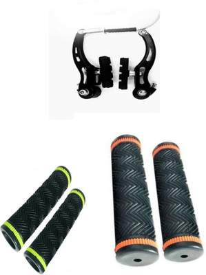 PICA 2 PAIR HANDLE GRIP WITH BREAK DISK Bicycle Handle Grip(5 mm)