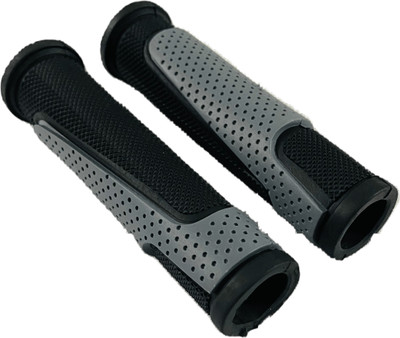 ShreNik Cycle Handle Grip for 24-29 Inch Bicycle Dual Color Soft Rubber MTB/City Bicycle Handle Grip(13 cm)