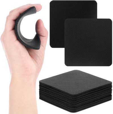 PROBEROS Weight Lifting Grip Pads Hand Grips for Pull Ups Gym Black Boxing Hand Wrap(Black, 12.4 cm)