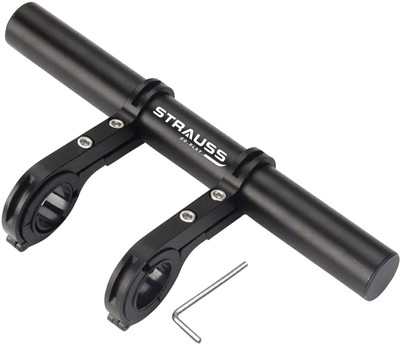 Strauss Bicycle Handlebar Extender Front Mount Bicycle Handle Grip(20 cm)