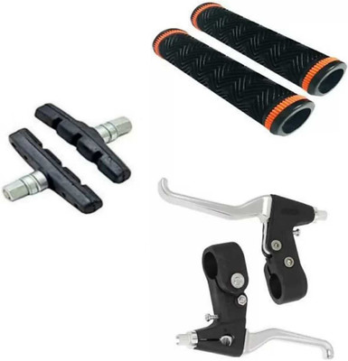 PICA BREAK CLUTCH WITH BREAK SHOE +HANDLE GRIP Bicycle Handle Grip(11 mm)