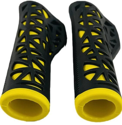 upgena Cycle Handle Grip 12.5cm Length Soft Rubber Non Toxic Anti-Slip MTB City Bike Bicycle Handle Grip(12.5 cm)