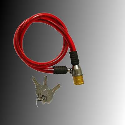 Salveen red lock Cycle Lock