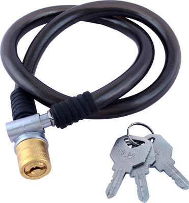 Salveen Anti_theft bicycle motorcycle security lock with 3 keys Cycle Lock