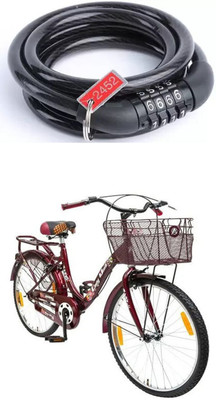 E-Shoppe Cycle Number Smart Lock For LADY OMA IBC 26T Cycle Lock