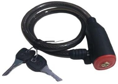 Gcw Cycle Cable Lock Bikes, Helmets or Multipurpose| 2 Keys | 1 Lock | Cycle Lock