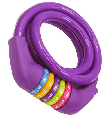 NSV 5 Digit Resettable Number Lock for Bikes, Cycles, Helmets Cycle Lock
