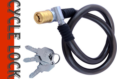 Salveen Black Cycle Lock