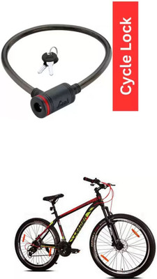 E-Shoppe Cycle Multipurpose Cable Lock For Leader Saffire 27 Cycle Lock