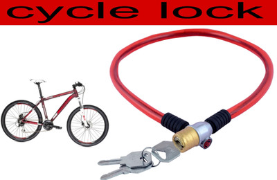 Salveen Red lock Cycle Lock