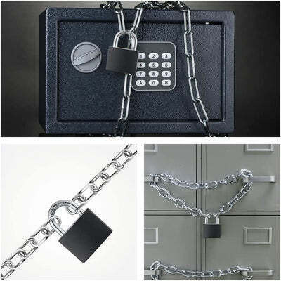 Budwill ® PADLOCK THEMIS Shot SHACKLE WEATHERPROOF ,COPPER CYLINDER & ANTI-THEFTLOCK Cycle Lock