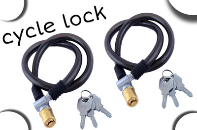 Salveen Black lock Cycle Lock