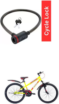 E-Shoppe Cycle Multipurpose Cable Lock For Mettle F Shox 24T Cycle Lock