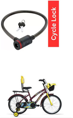 E-Shoppe Cycle Multipurpose Cable Lock For Duffy IBC 20T Cycle Lock