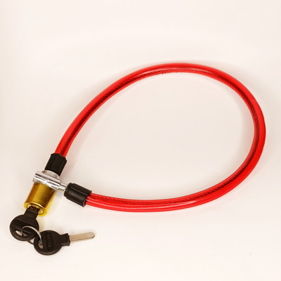 ATULUX Heavy-Duty Cable Lock for Cycle, Bike, Helmet – Multipurpose Anti-Theft Steel Cycle Lock