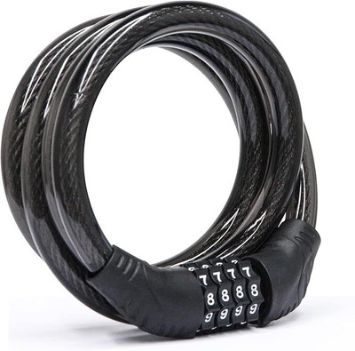 KAVYARA Heavy Duty High Security Bike & Bicycle Stainless Steel Chain Lock For Home Cycle Lock