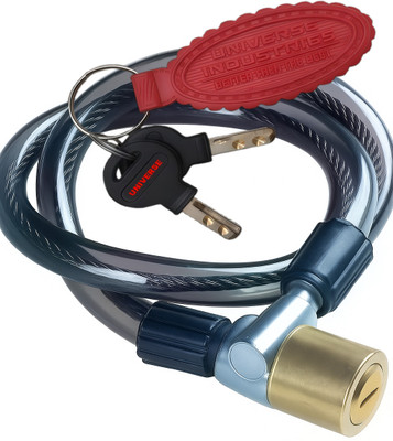 Universe Multi purpose Cable Lock With Ultra Key | Bike, Helmets, Scooters Cycle Lock