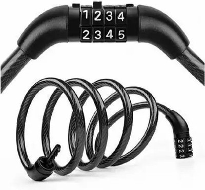 OHZEN Best Multipurpose Number lock for Bikes,Helmets Bicycle Lock Cycle Lock