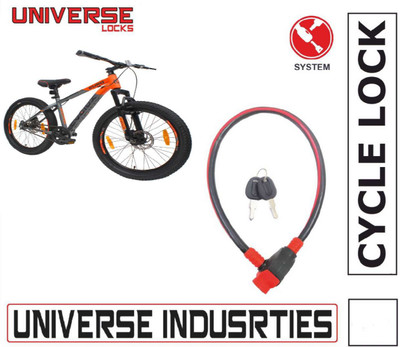 Universe Multipurpose Lock Cycles, Bikes, Helmets or Scooters Cycle Lock