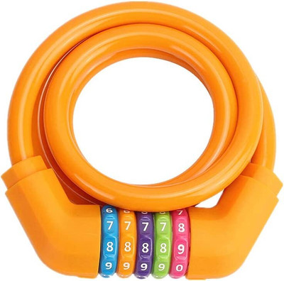 NSV Multi-Purpose Heavy Metal Number Lock for Bikes/Helmet Cycle Lock
