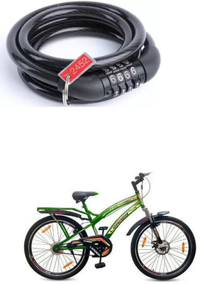 E-Shoppe Cycle Number Smart Lock For Leader Turbo 26T IBC FS Front Dis Cycle Lock