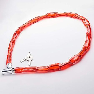 KAVYARA Heavy Duty High Security Bike & Bicycle Stainless Steel Chain Lock For Home Cycle Lock