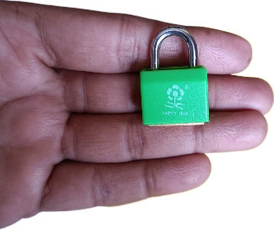 Mystte Small Size Padlocks Securing Luggage for travelling Schools, Gym Pack of 3 Cycle Lock