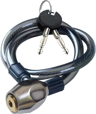 QERESTON Heavy Duty Multi Purpose Goti Cable Lock | Cycle, Helmets, Scooters (Pack of 1) Cycle Lock