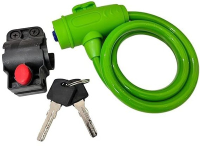 Gymisa Multi-Purpose Steel Key Lock for Bike, Helmet, Luggage, Anti Theft Lock Cycle Lock