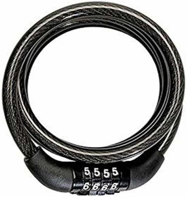 Delhismart Bicycle Number lock Multipurpose(Black) Cycle Lock